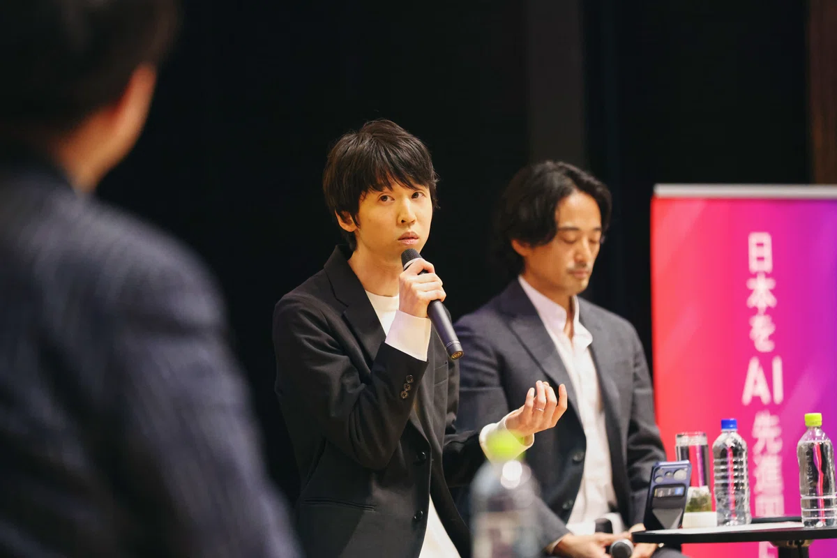 SHIFT AIイベントでパネル登壇する川合卓也